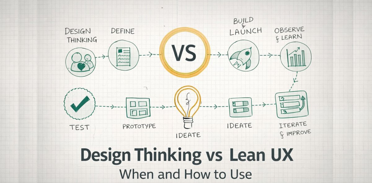 Design Thinking vs Lean UX